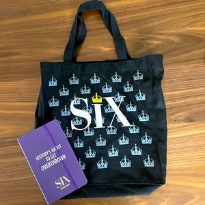 SIX: The Musical Promotional Tote Bag + Notebook
